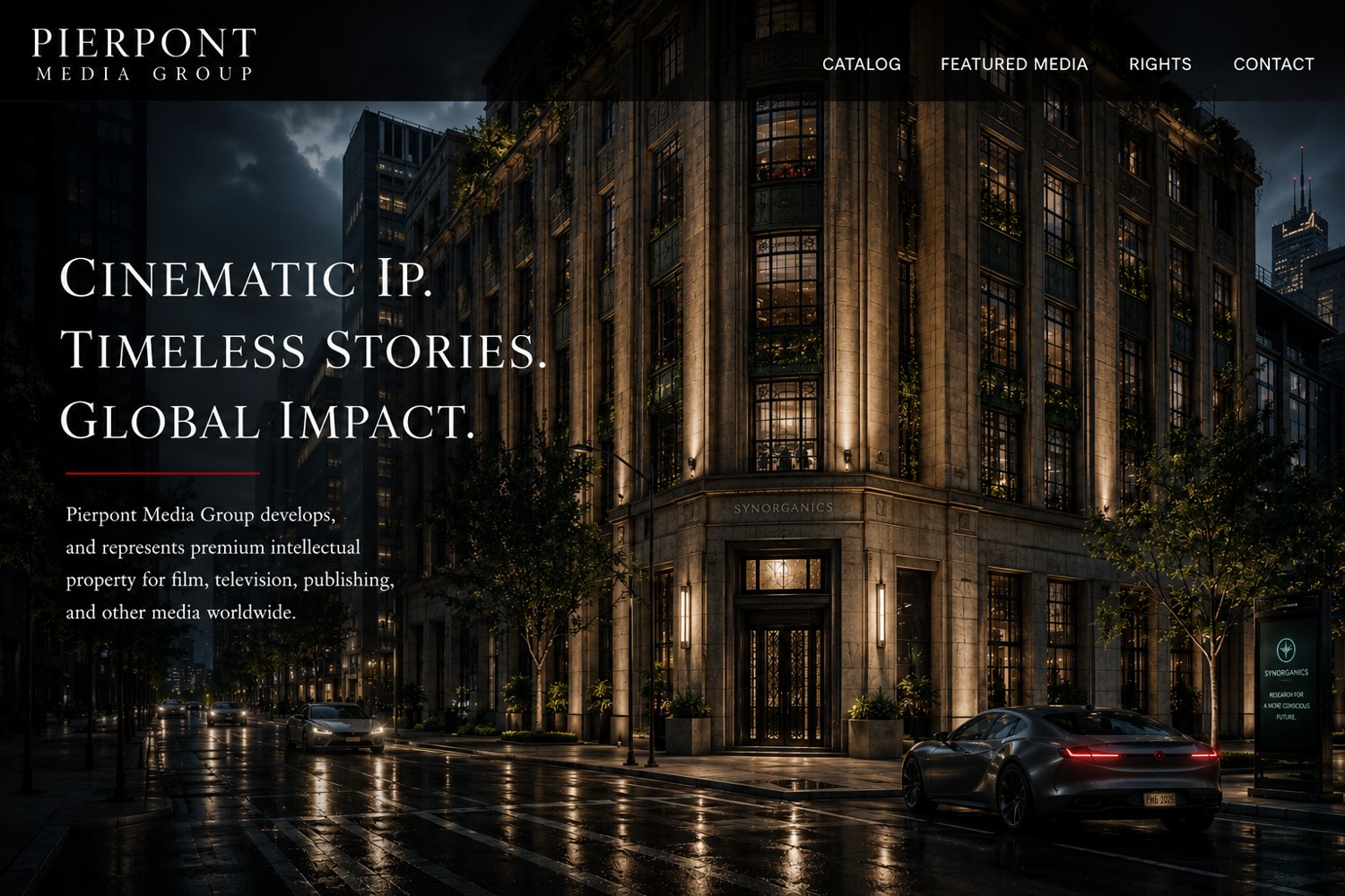 Pierpont Media Group cinematic IP